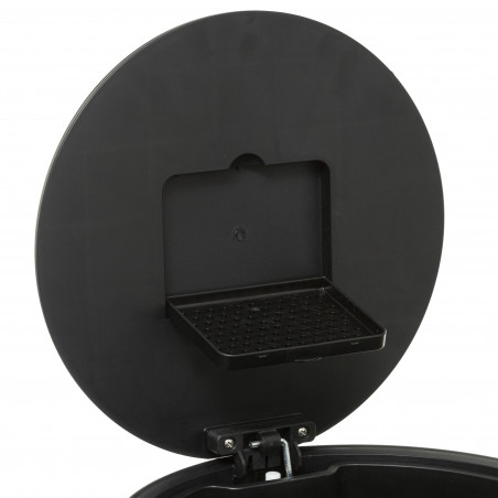 Poubelle métal "Delta" 30 litres Atmosphéra