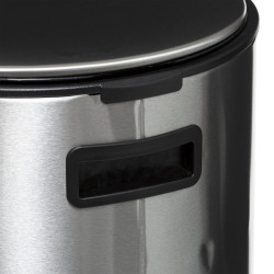 Poubelle métal "Delta" 30 litres Atmosphéra