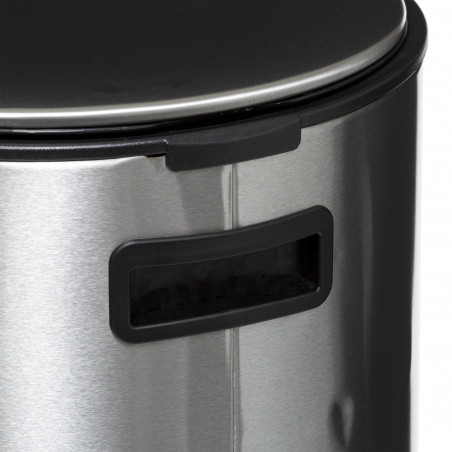Poubelle métal "Delta" 30 litres Atmosphéra