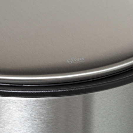 Poubelle métal "Delta" 30 litres Atmosphéra