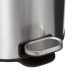 Poubelle métal "Delta" 30 litres Atmosphéra