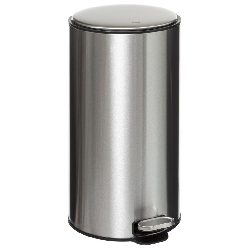 Poubelle métal "Delta" 30 litres Atmosphéra