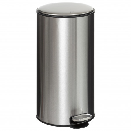 Poubelle métal "Delta" 30 litres Atmosphéra