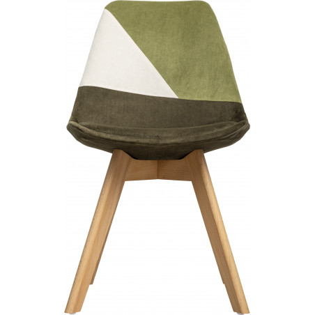 Chaises style scandinave "Baya Patchwork" Atmosphera