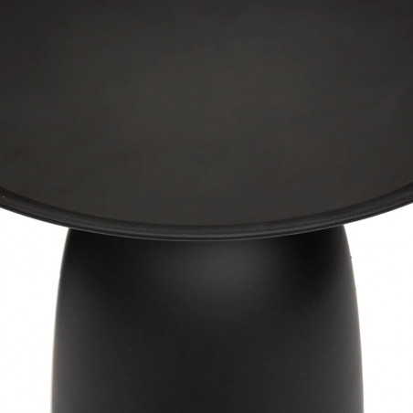 Table à café Totem "Gabin" métal noir Atmosphera