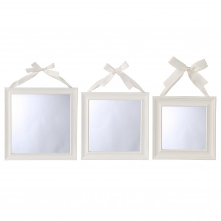 Lot de 3 miroirs "Ruban" carrés Atmosphera
