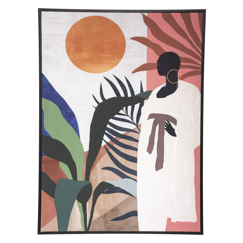 Toile imprimée Encadrée "Africa" 58 x 78 cm Atmosphera