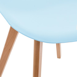 Chaises style scandinave "Lena" pour enfant Atmosphera