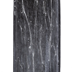 Lampe cylindre céramique "Mapu" Noir & Blanc Atmosphera