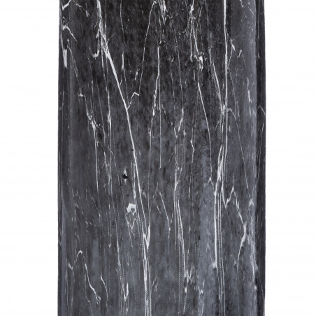Lampe cylindre céramique "Mapu" Noir & Blanc Atmosphera