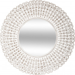 Miroir sculpté "Fanny" Diamètre 75 cm Atmosphera