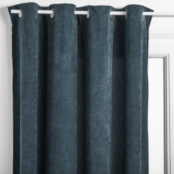 Rideau occultant "Effet Velours Cotelé" 140 x 260 cm Atmosphera