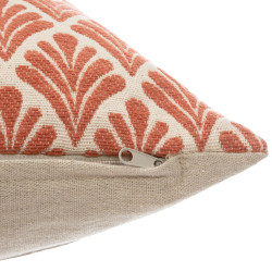 Housse de coussin "Chenille Fleur" 40 x 40 cm Atmosphera