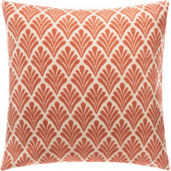 Housse de coussin "Chenille Fleur" 40 x 40 cm Atmosphera