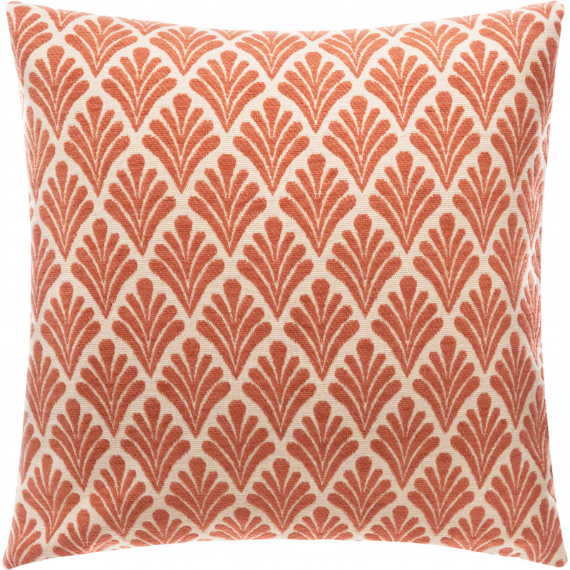 Housse de coussin "Chenille Fleur" 40 x 40 cm Atmosphera