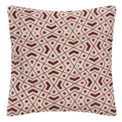 Housse de coussin "Chenille Kalei" 40 x 40 cm Atmosphera