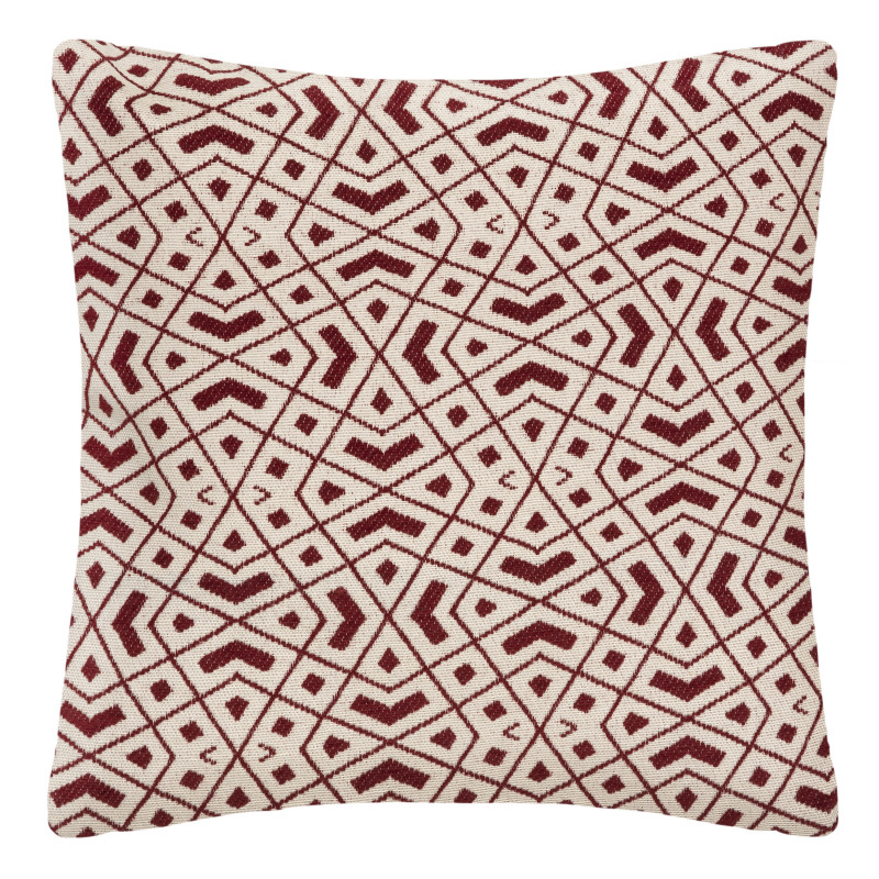 Housse de coussin "Chenille Kalei" 40 x 40 cm Atmosphera