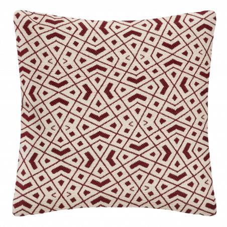 Housse de coussin "Chenille Kalei" 40 x 40 cm Atmosphera