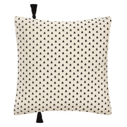Housse de coussin "Visage Corde" 40 x 40 cm Atmosphera