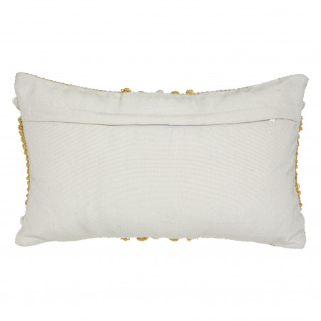 Coussin recyclable "Row Ocre" 30 x 50 cm Atmosphera