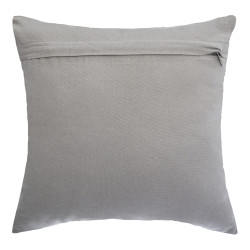 Coussin velours et coton "Patch" 40 x 40 cm  Atmosphera