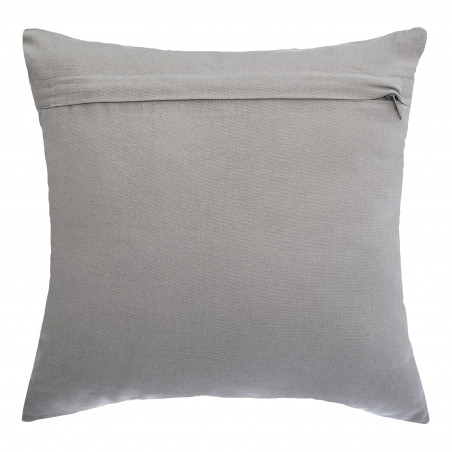 Coussin velours et coton "Patch" 40 x 40 cm  Atmosphera