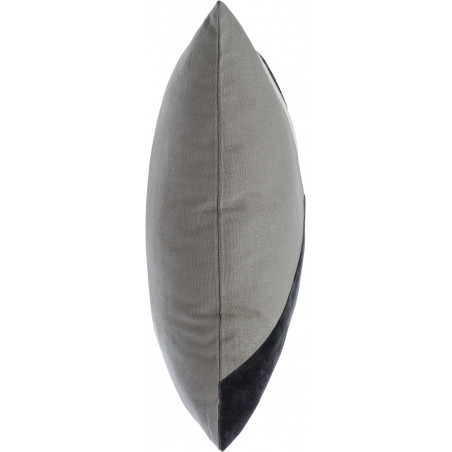 Coussin velours et coton "Patch" 40 x 40 cm  Atmosphera