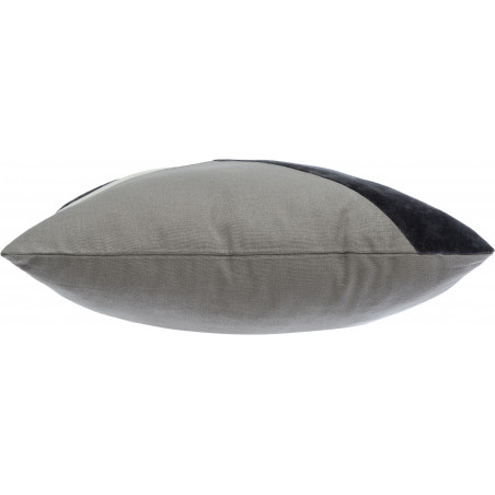 Coussin velours et coton "Patch" 40 x 40 cm  Atmosphera