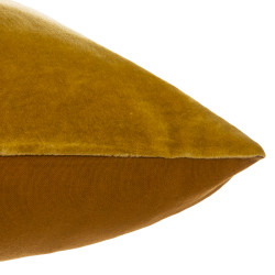 Coussin velours et coton "Patch" 30 x 50 cm  Atmosphera