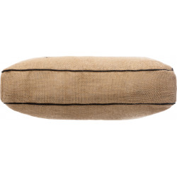 Coussin de sol en jute 40 x 40 cm Atmosphera