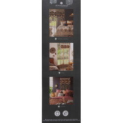 Rideau fils "Macramé jute" 90 x 200 cm Atmosphera