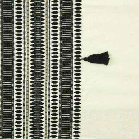 Rideau à oeillets "Delhi" motifs jacquard 140 x 260 cm Atmosphera