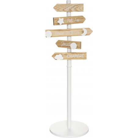 Porte manteau enfant "Pancarte" Atmosphera