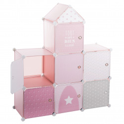 Casier de rangement "Chateau" pour chambre d'enfant Atmosphera