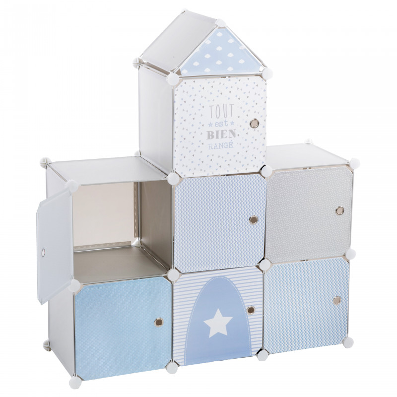 Casier de rangement "Chateau" pour chambre d'enfant Atmosphera