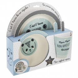 Ensemble 5 pièces repas pour bébé Atmosphera