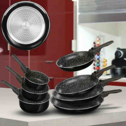 Lot de 3 casseroles + poignée amovible Secret de Gourmet