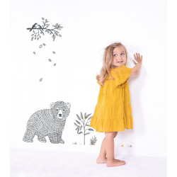 Sticker Lilipinso Ours 47 x 40 cm