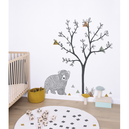 Sticker Lilipinso Ours 47 x 40 cm