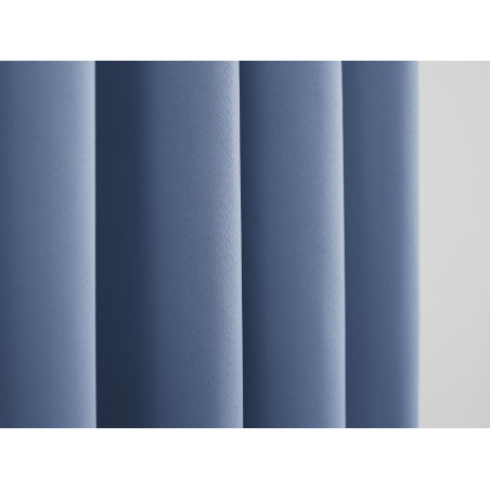 Rideau occultant thermique bleu tendre 140 x 260 cm