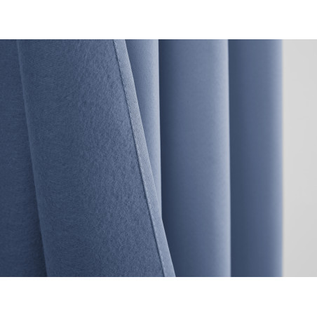 Rideau occultant thermique bleu tendre 140 x 260 cm