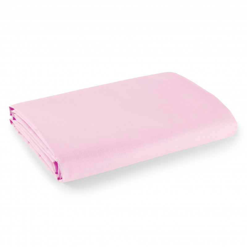 Drap plat Pétale 240 x 300 cm pour lit 2 places 100% coton/57 fils/cm²