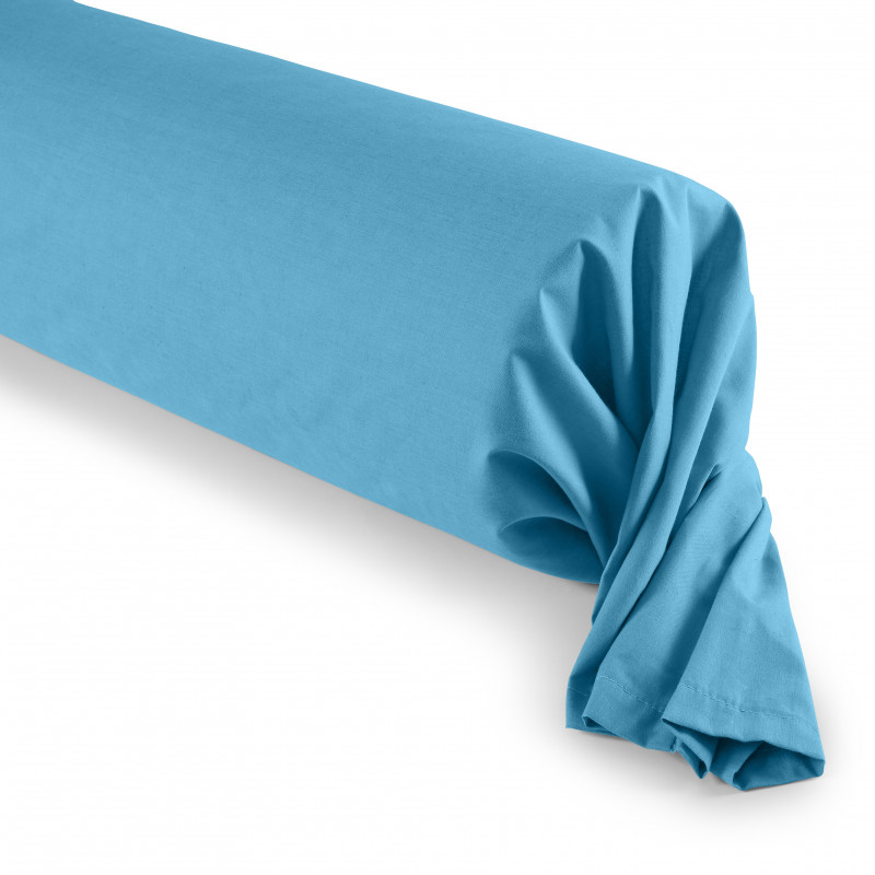Taie de traversin Turquoise 45 x 185 cm / 100% Coton / 57 fils/cm²