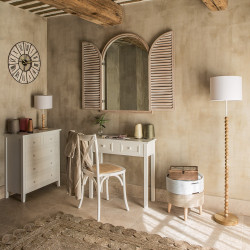 Console déco 2 tiroirs "Charme" Atmosphera