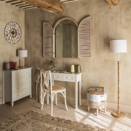 Console déco 2 tiroirs "Charme" Atmosphera