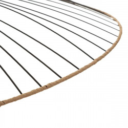 Suspension filaire "Alara" en métal noir Diamètre 70 cm Atmosphera