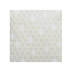 Housse de coussin "Shine Blanc" 40 x 40 cm Atmosphera