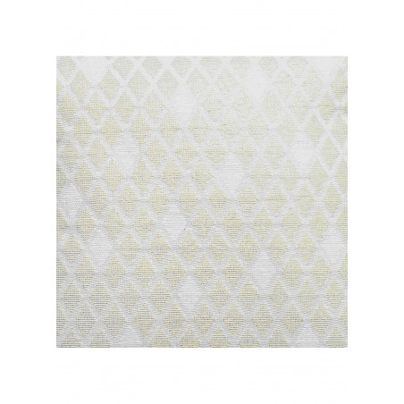 Housse de coussin "Shine Blanc" 40 x 40 cm Atmosphera