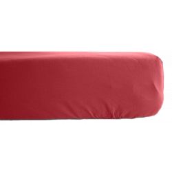 Drap housse percale pur coton peigné longues fibres 80 fils/cm² avec bonnet de 35 cm Vent du sud