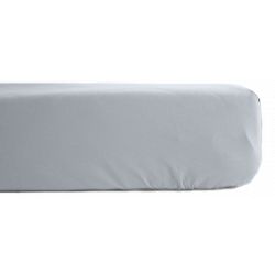 Drap housse percale pur coton peigné longues fibres 80 fils/cm² avec bonnet de 35 cm Vent du sud